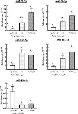 Circulating microRNAs Are Associated With Metabolic Markers in Adolescents With Hepatosteatosis